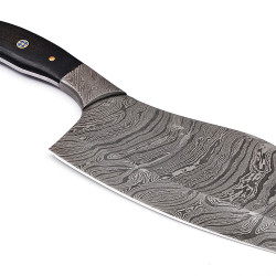 Handmade Damascus Cleaver