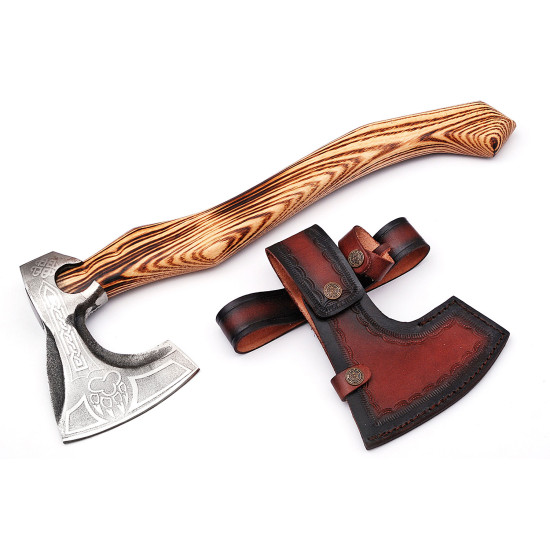 Axes with Wooden Handle